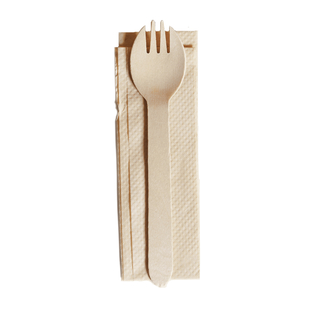 Cutlery Pack Spork & Napkin