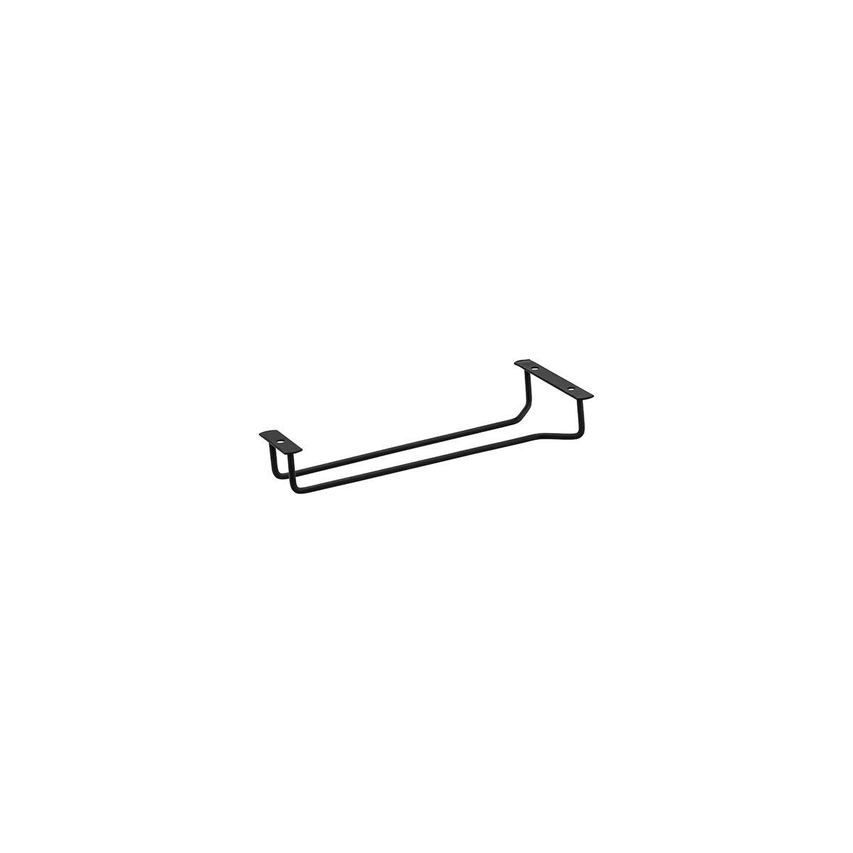 Glass Hanger Black 250mm