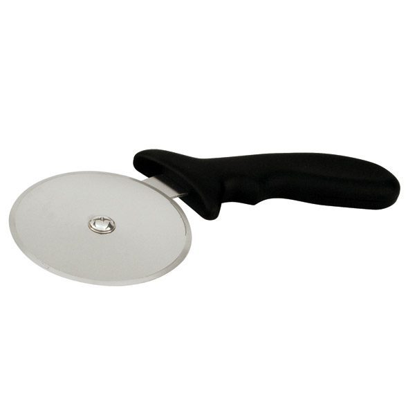 Pizza Cutter S/S Plastic Handle 100mm - Black