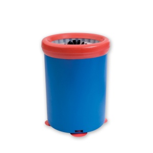 Glass Brush - Blue Bucket