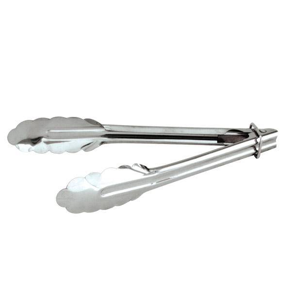 Tong Utility S/S with Clip 300mm