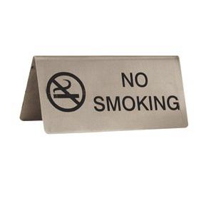 No Smoking Sign S/S "A" Frame 18/10