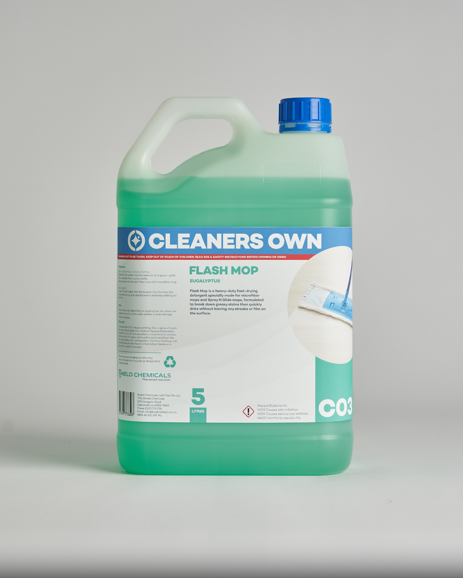 Nepean Hospitality Flash Mop Floor Cleaner 5lt KS