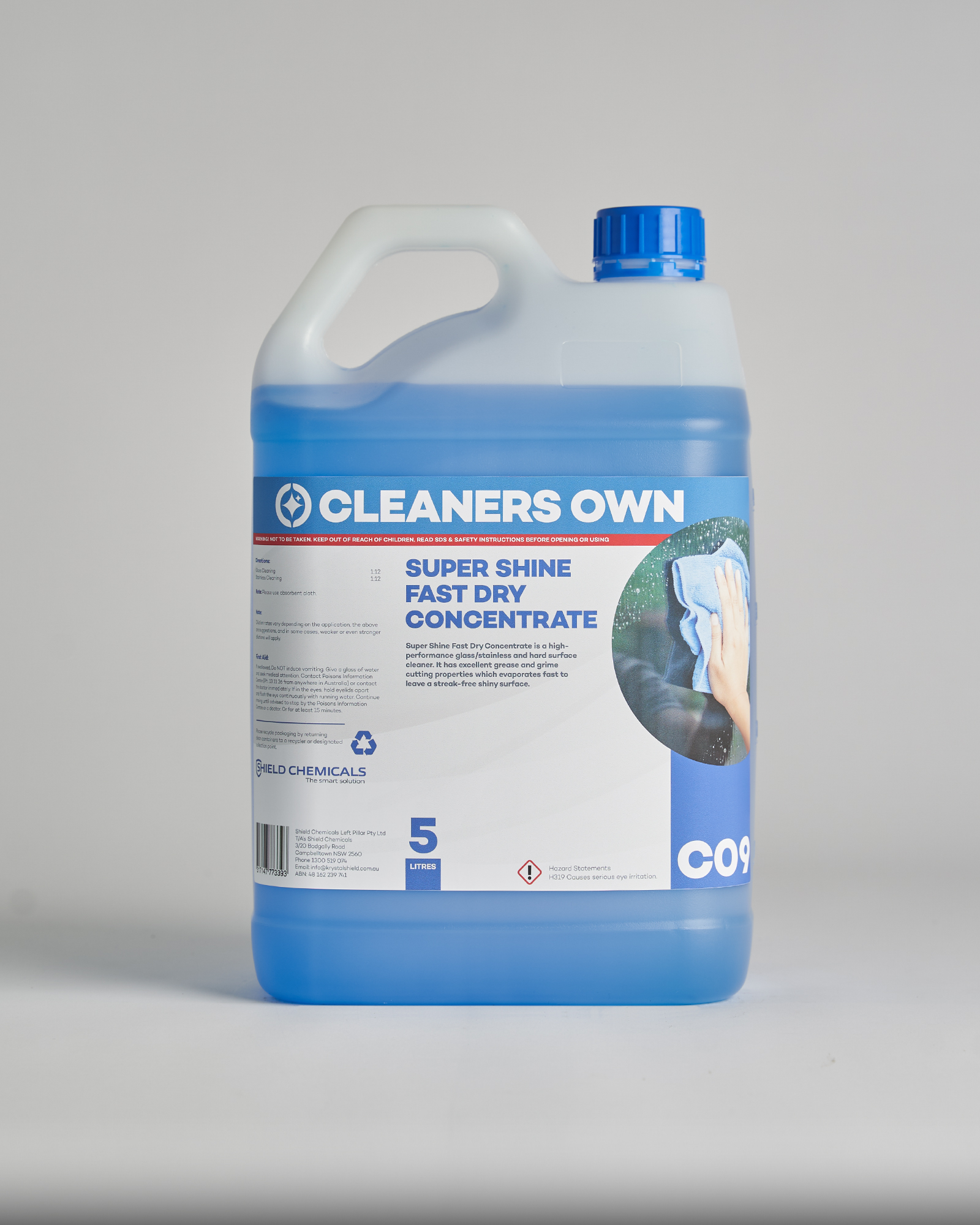 Nepean Hospitality Super Shine Glass & Window Cleaner 5lt KS