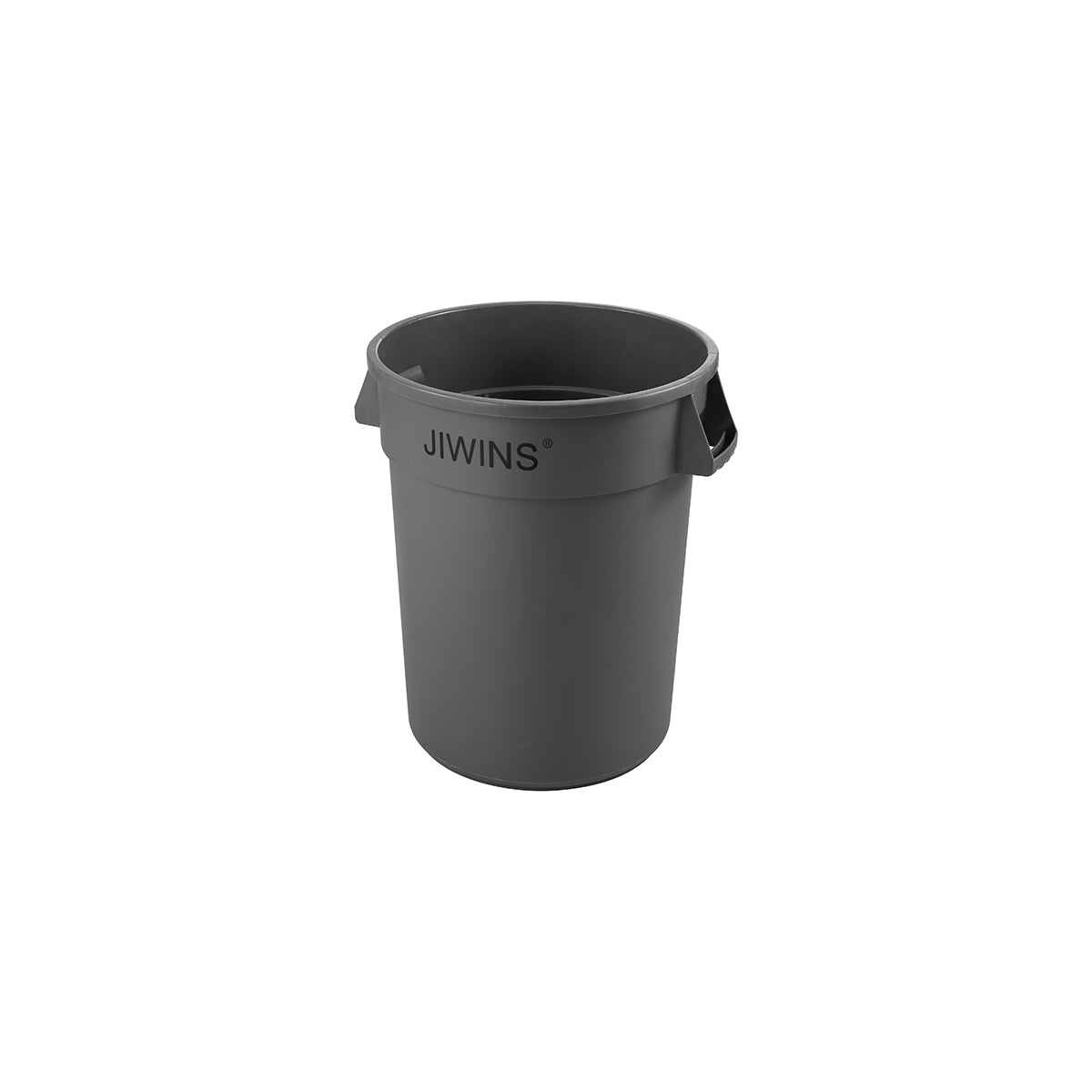 Bin Round Grey 38lt 398x434mm