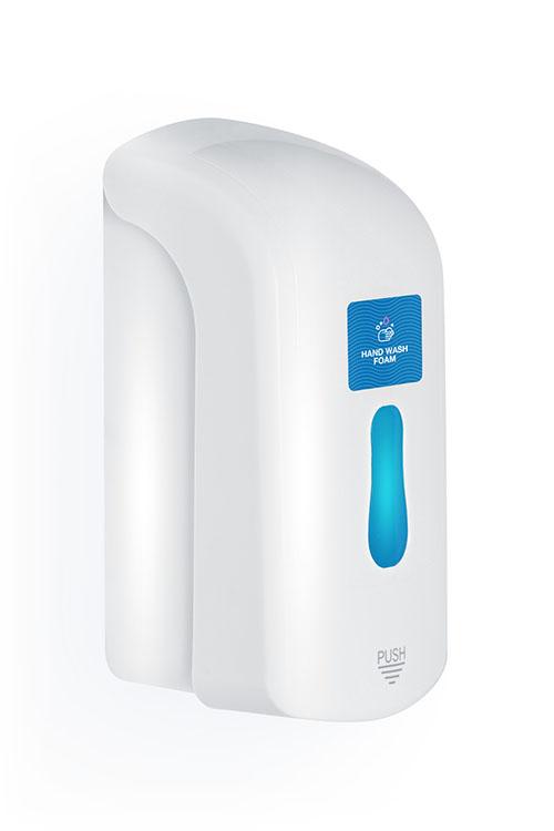 Soap Dispenser Plastic White 1lt