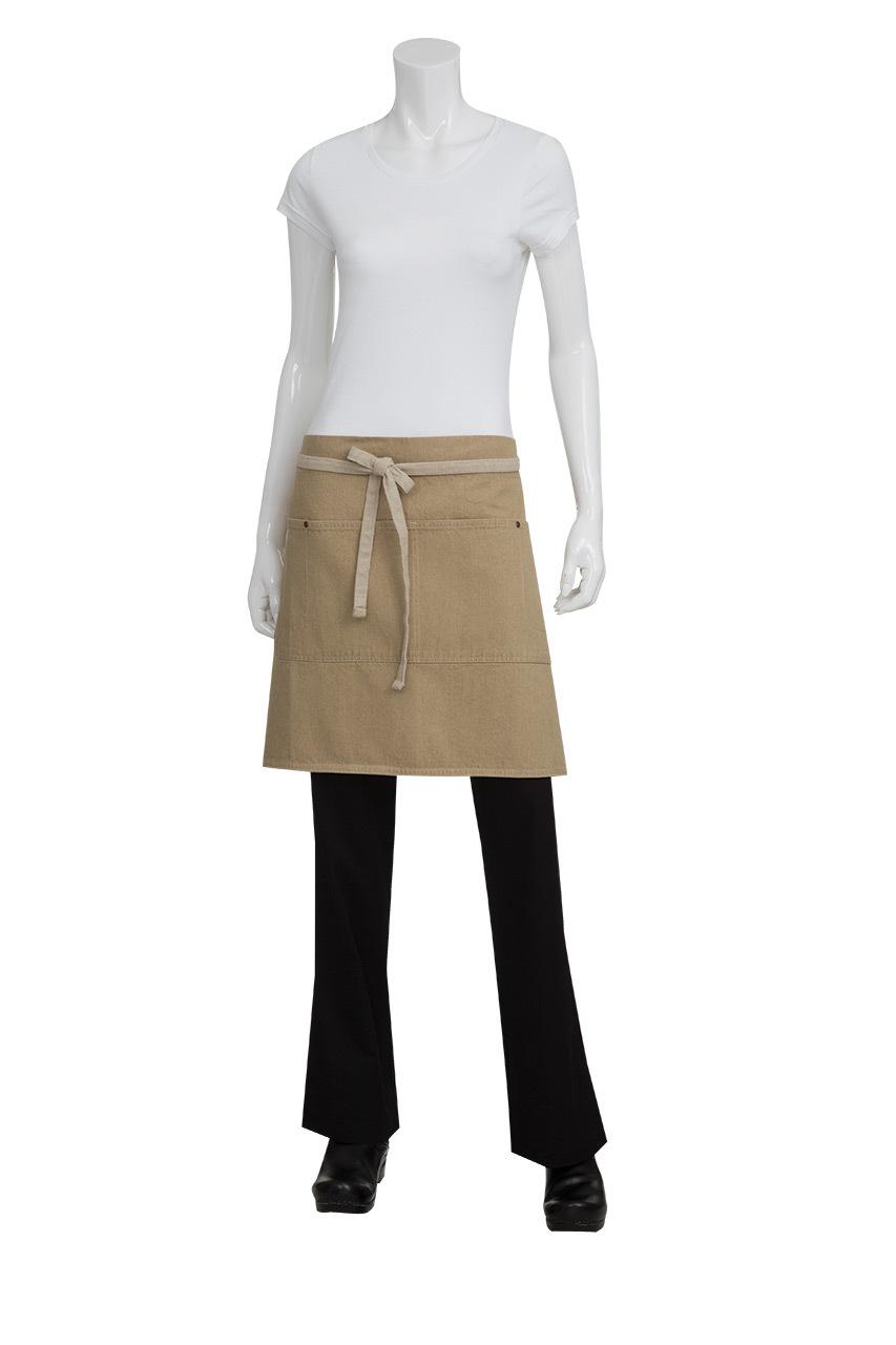 Apron Half Austin Natural Denim