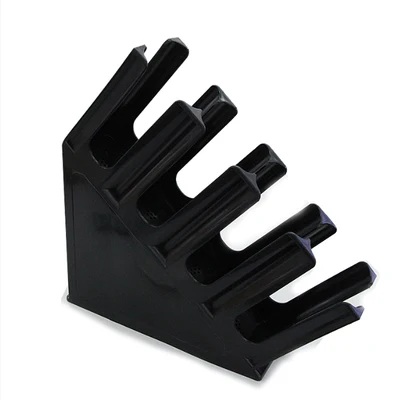 Cup & Lid Dispenser Polycarbate Slope Black KK