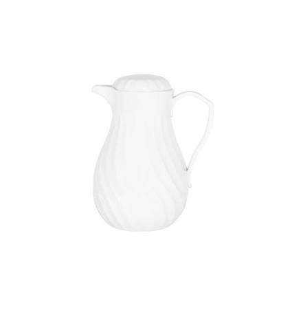 Jug Insulated White "Connoisserve"
