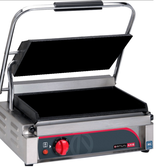 Anvil Contact Grill Toaster - Ribbed Top/Flat Base
