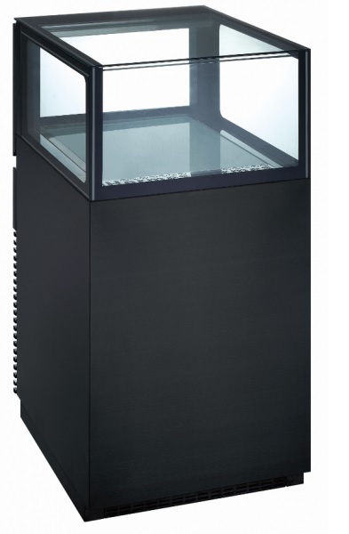 Anvil Black Display Drawer Showcase
