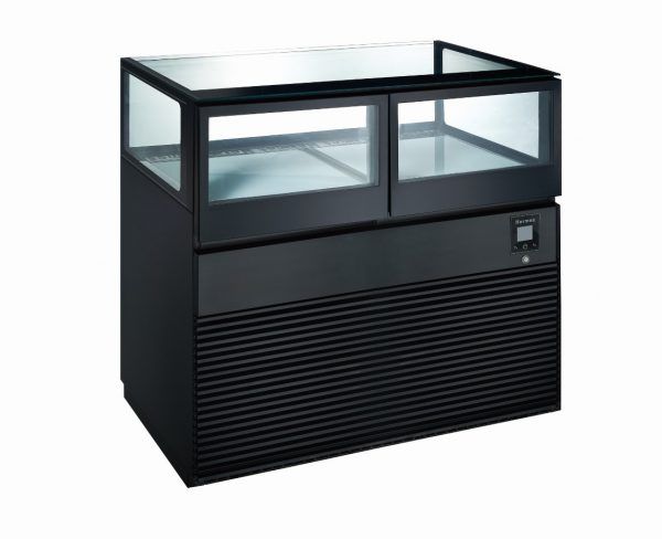 Anvil Black Display Drawer Showcase - Single 70lt