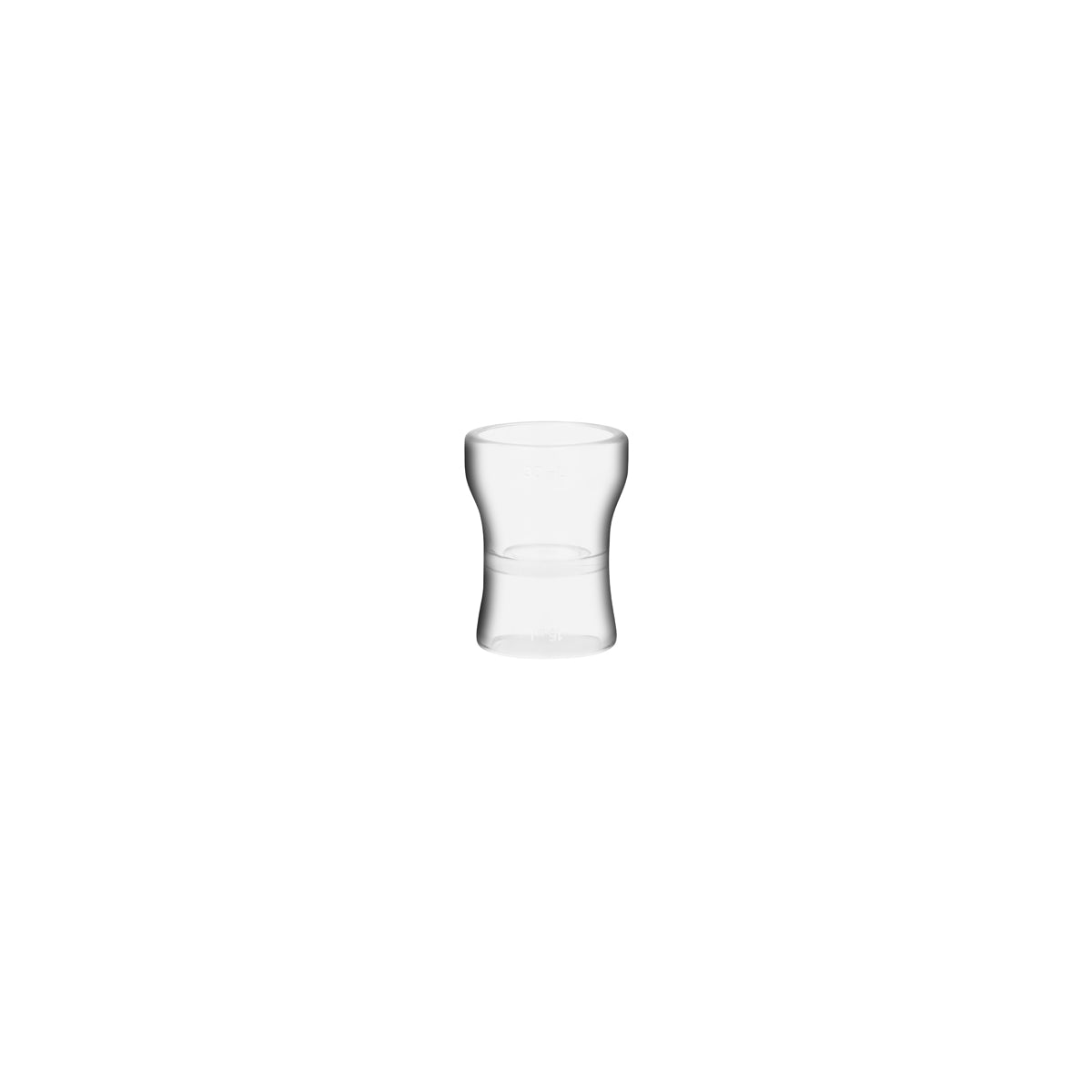 Clear Plastic Approved Jigger 15/30ml
