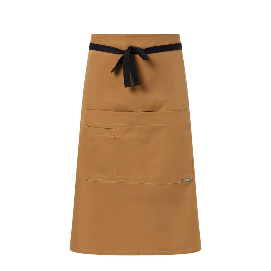 Apron 3/4 Poly/Cotton with Pockets